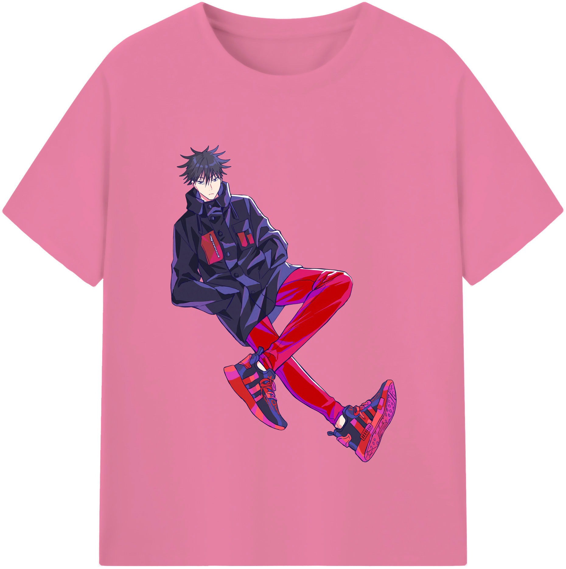 （画像用） 呪術廻戦 Jujutsu Kaisen 綿100％半袖Tシャツ（フロントプリント）